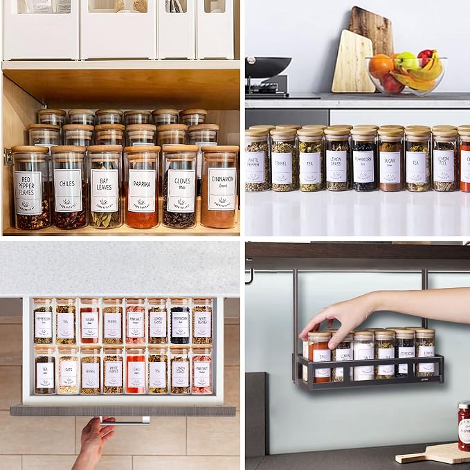 Churboro 30 Pcs Spice Jars - Image 6