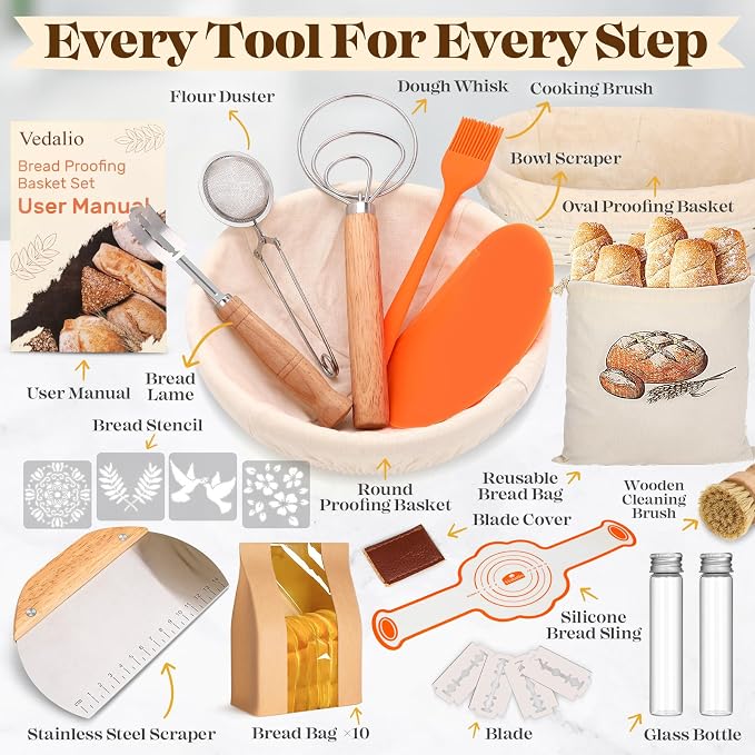 Sourdough Starter Kit, Sourdough Bread Baking Supplies, Sourdough Kit - Image 2