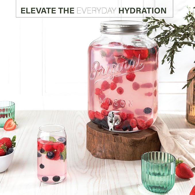 2 GALLON Glass Drink Dispensers - Image 2