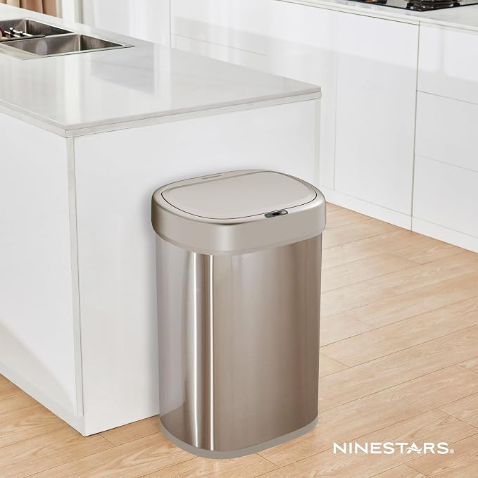 Ninestars DZT-80-24 Automatic Motion Sensor Trash Can - Image 6