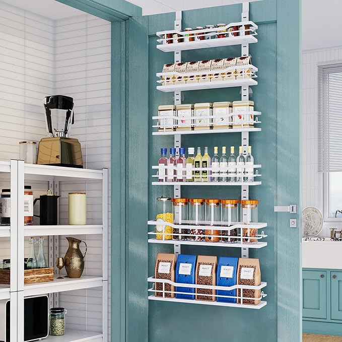 Eastherry Over The Door Pantry Organizer，6-Tier Over The Door Organizer by Unknown