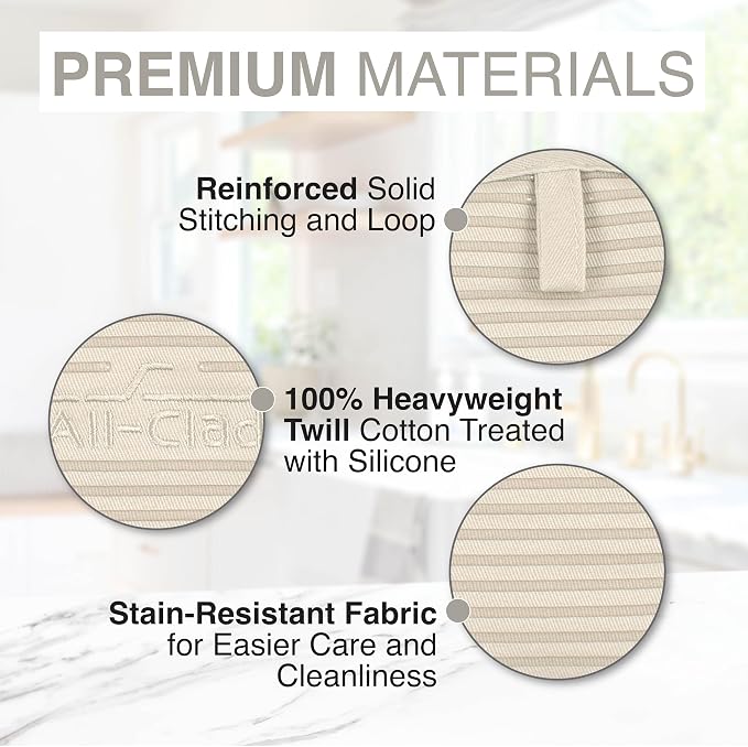All-Clad Premium Pot Holder & Hot Pad: Heat Resistant to 500 Degrees - Image 5