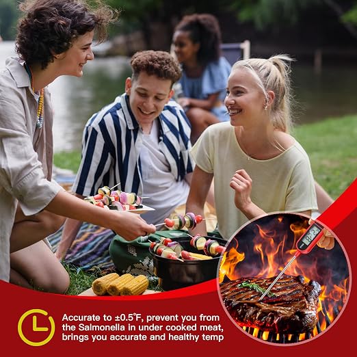 Copkim 6 Pcs Instant Read Meat Thermometer - Image 7