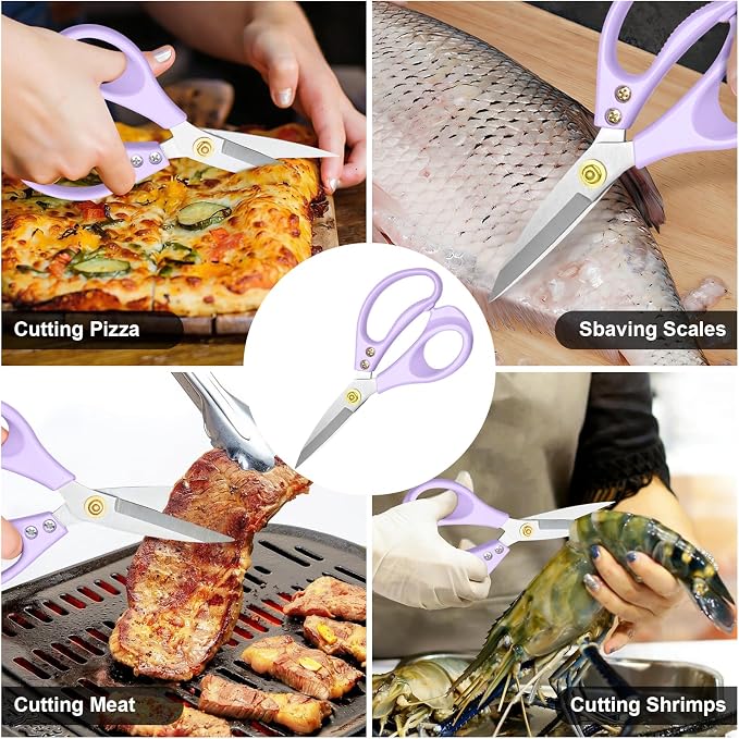 All Purpose Kitchen Scissors, Kitchen Shears Heavy Duty - Image 7