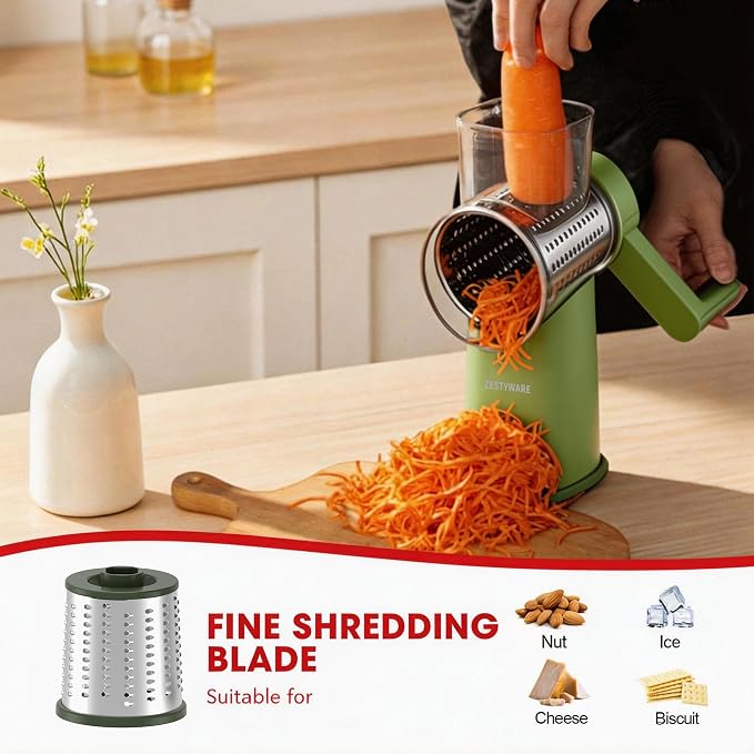 Rotary Cheese Grater Hand Crank - Image 4