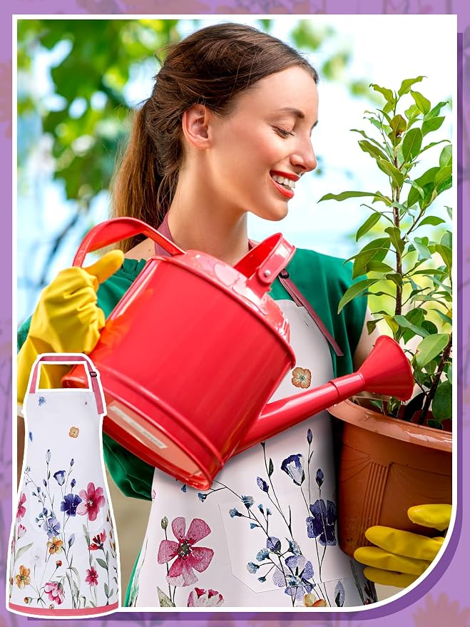 Bencailor 6 Pcs Spring Kitchen Aprons - Image 4