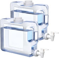 Funnymoom 2 Pack 0. 8 Gallon Fridge Water Dispensers Bottle by Funnymoom