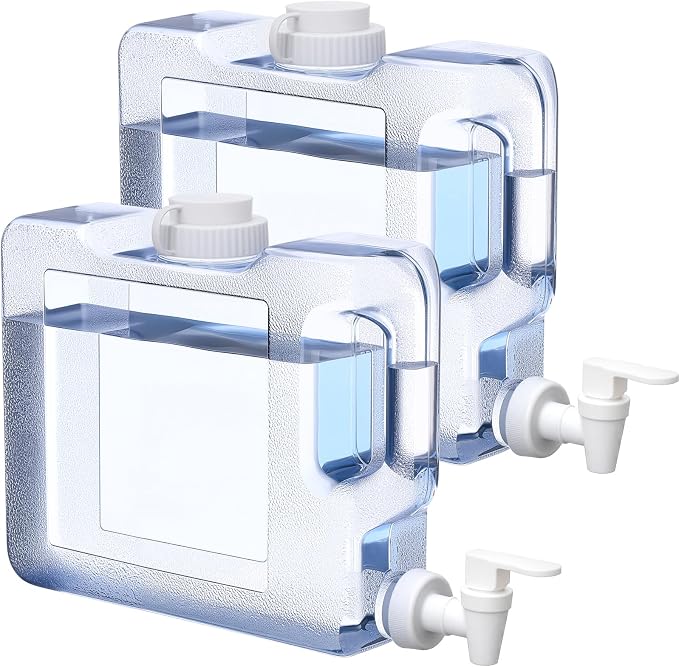 Funnymoom 2 Pack 0. 8 Gallon Fridge Water Dispensers Bottle by Funnymoom