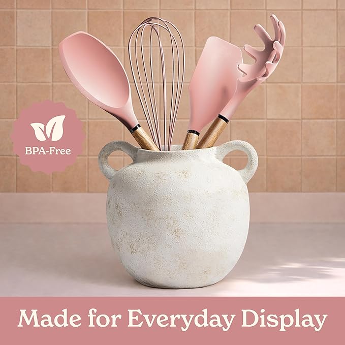 Country Kitchen Non Stick Silicone Utensil Set - Image 6