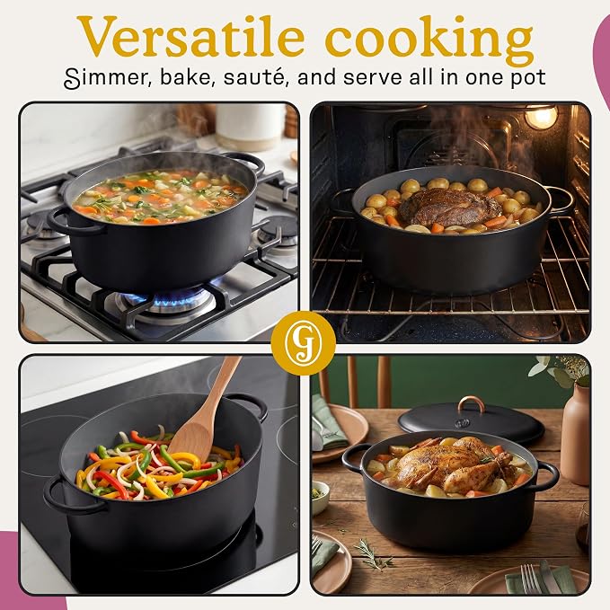 Great Jones Dutchess Cast Iron Dutch Oven Pot - Image 6