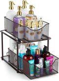 Sorbus 2 Tier Metal Under Sink Organizer by Sorbus