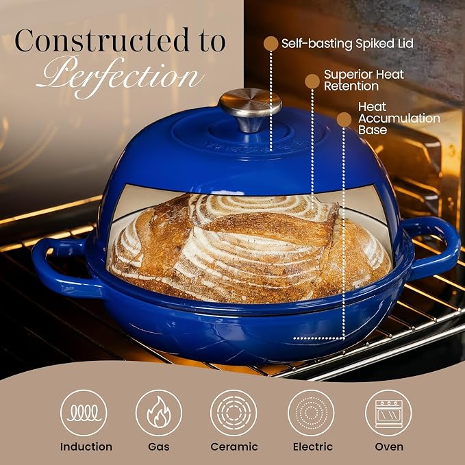Enamelled Cast Iron Dutch Oven Pot – Dutch Oven - Image 3