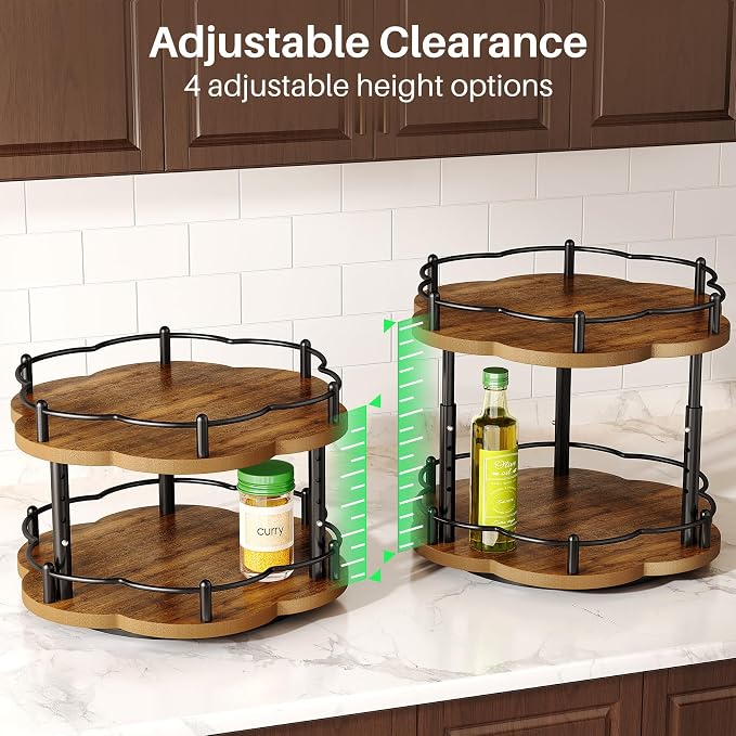 Spice Rack Lazy Susan Organizer - Image 4
