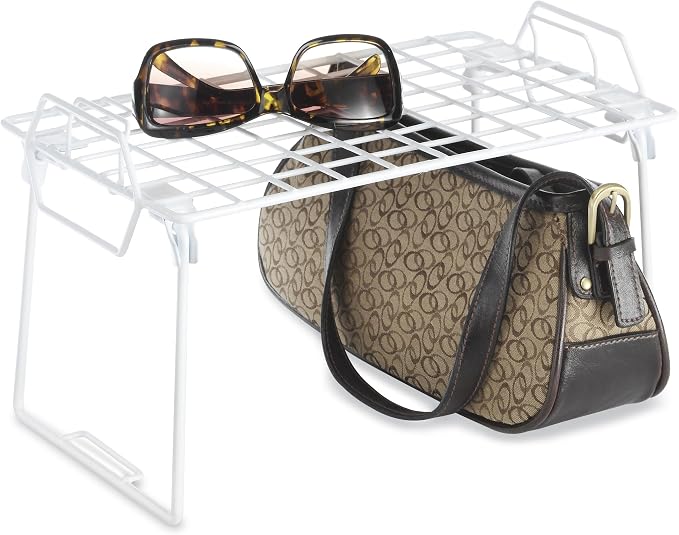 Whitmor Wire Grid Stacking Shelf Small - Image 5