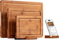 JINGNING Deep-Carbonized Bamboo Cutting Board Set by Unknown