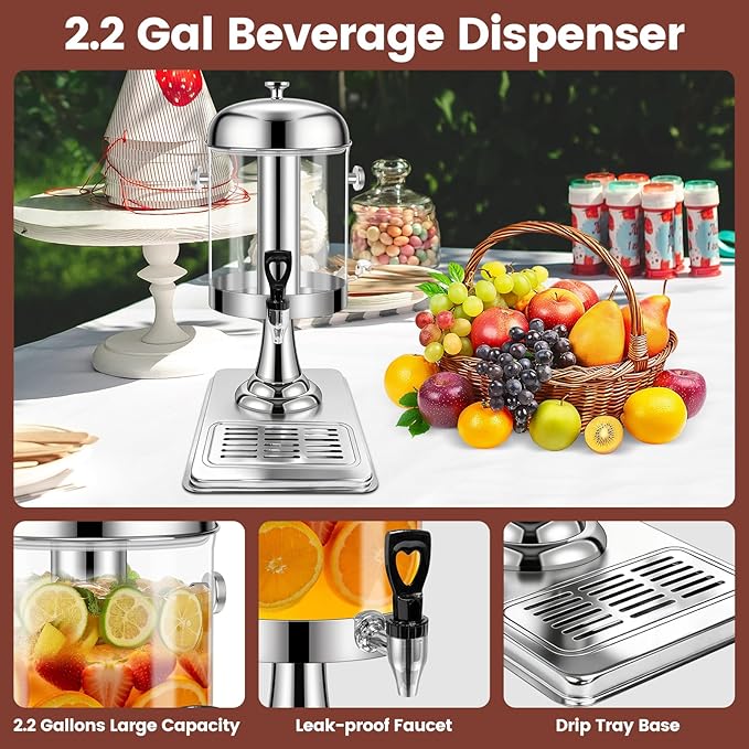 2.2 Gallon Beverage Dispenser - Image 3