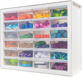 IRIS USA Plastic Storage Drawers, Made in USA, 24-Drawer Small Parts Organizer by IRISUSA