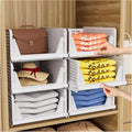 CTSNSLH 5 Pack Closet Organizers Storage Box, Closet Storage Stackable Storage by CTSNSLH