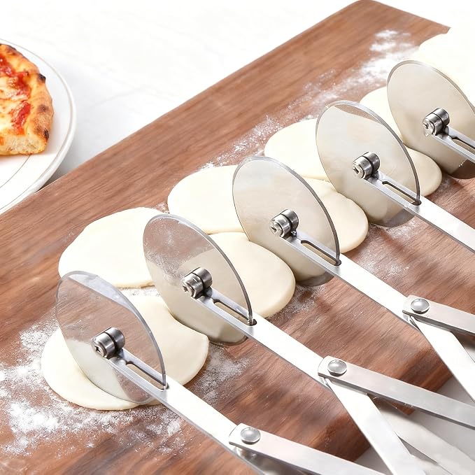 Wheel Pastry Cutter, Adjustable Pasta Cutter - Image 6
