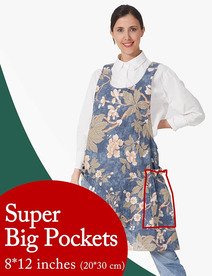Cozy Adjustable Cross Back Aprons - Image 2