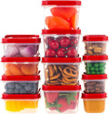 IRIS USA 24 PC Plastic Food Storage Containers by IRISUSA