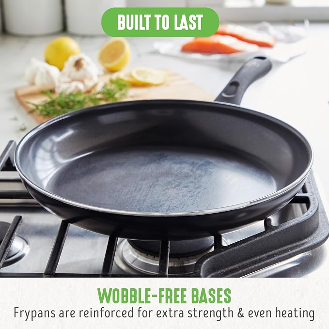 GreenLife 16 Piece Nonstick Cookware Set, Soft Grip Non-Toxic PFAS-Free Ceramic - Image 11