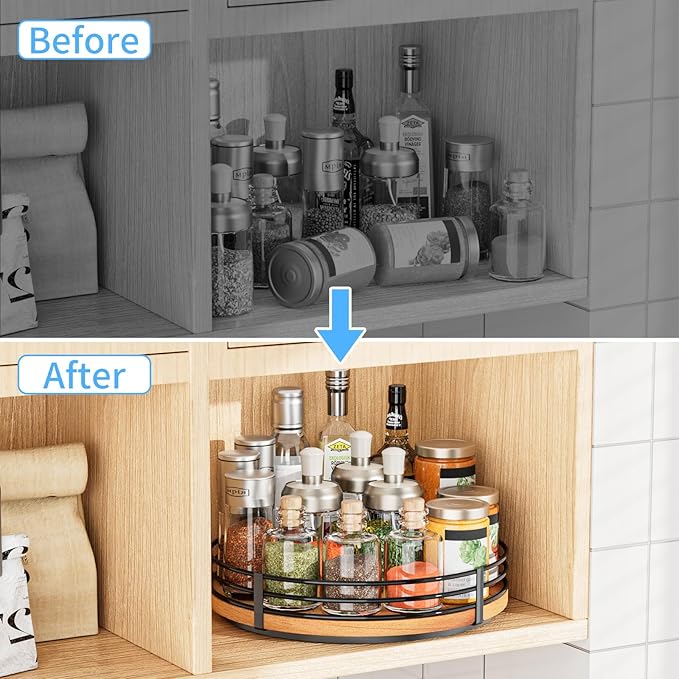 13" Lazy Susan Turntable Organizer - Image 5