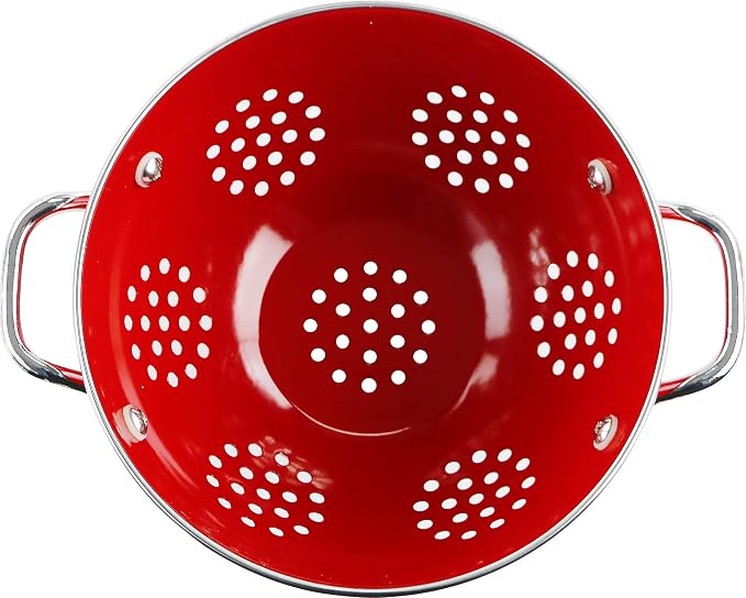 Calypso Basics by Reston Lloyd Powder Coated Enameled Colander, 1 Quart - Image 2