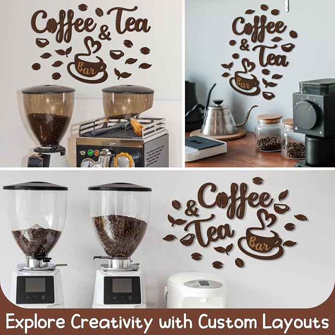 Woodamore Coffee And Tea Bar Sign - Image 3