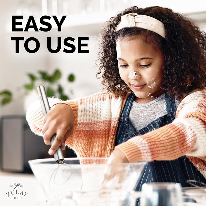 Zulay Kitchen 13-Inch Danish Dough Whisk - Image 3