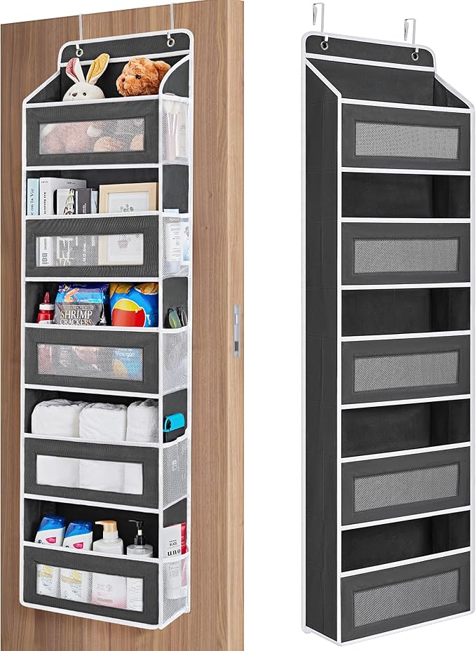 JARLINK Over the Door Organizer Storage, 5 Shelf Hanging Organizer by JARLINK