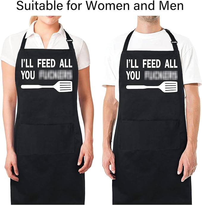 Xornis 100% Cotton Funny Apron - Image 5