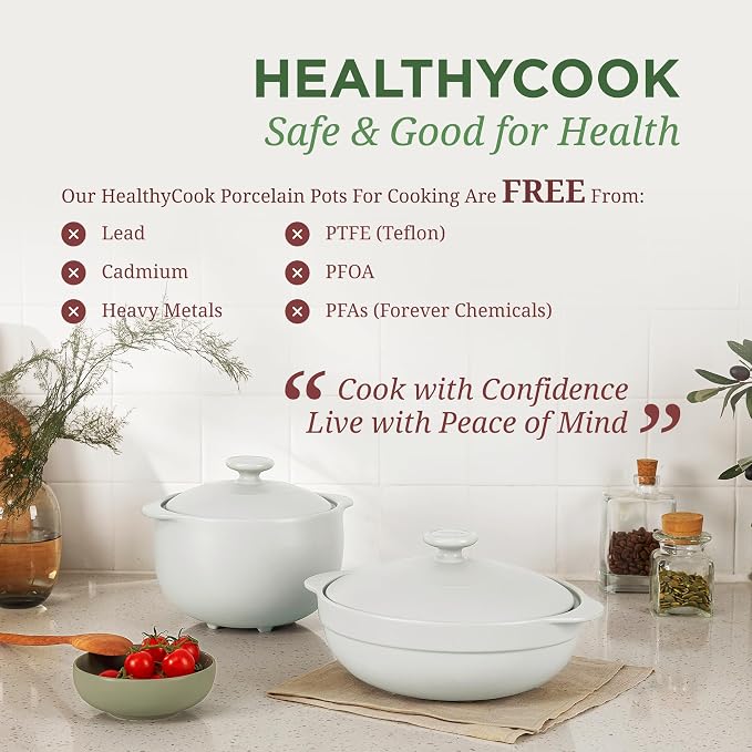 MINH LONG 1-Qt Porcelain Dutch Oven - Image 4