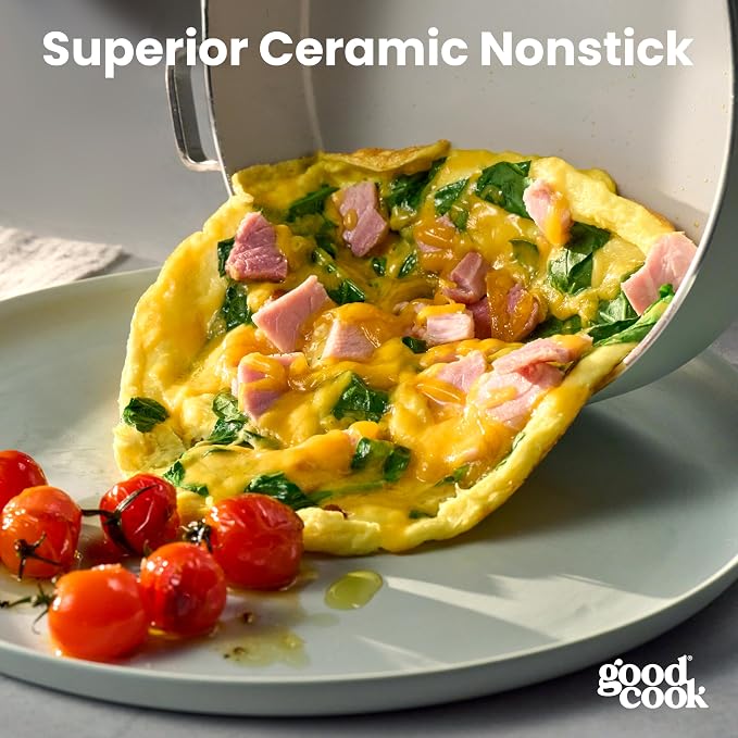 GoodCook Ceramic Frying Pan Skillet - Image 4