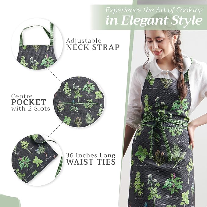 Maison d' Hermine 100% Cotton Apron - Image 5