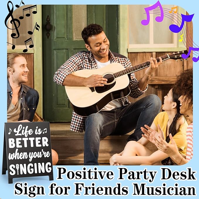 Life Is Better When You're Singing Music Desk Sign - Image 7