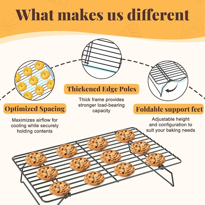 Cooling Racks for Cooking and Baking - Image 3