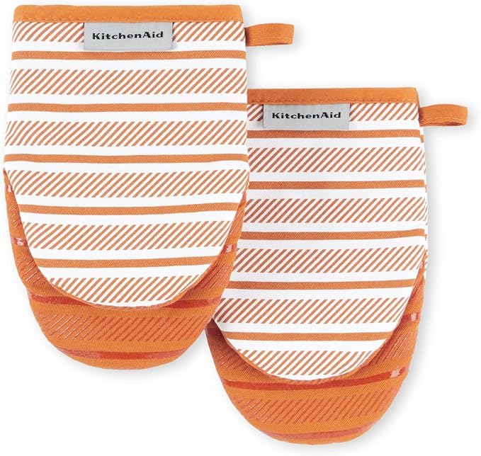 KitchenAid Albany Mini Oven Mitt 2-Pack Set by KitchenAid
