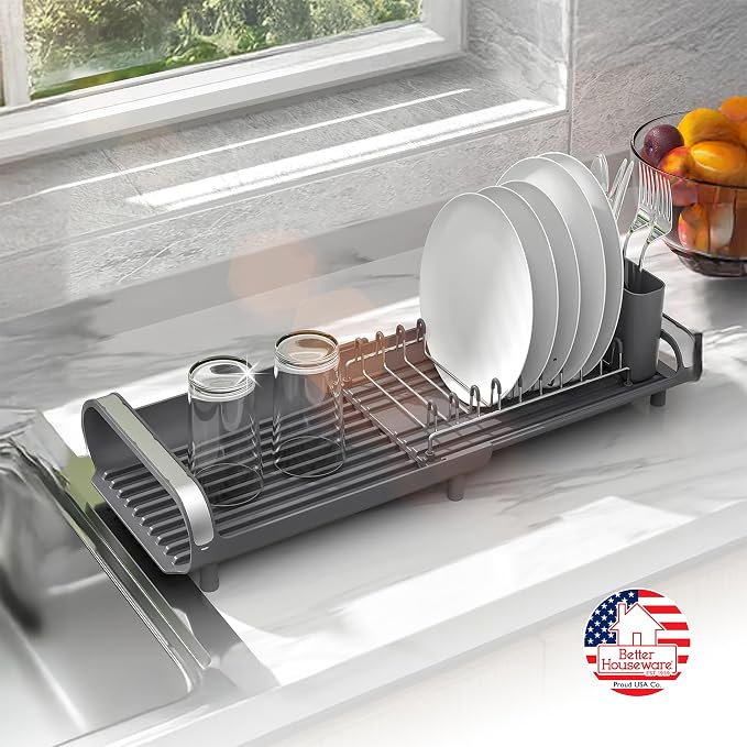 Better Houseware in Sink Dish Drying Rack, Dish Drying Rack in Sink by BetterHouseware