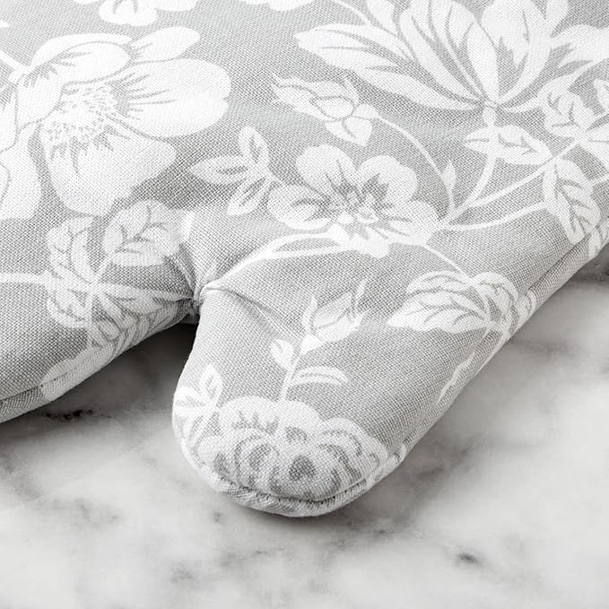 Martha Stewart Floral Vine Oven Mitt 2-Pack Set - Image 3