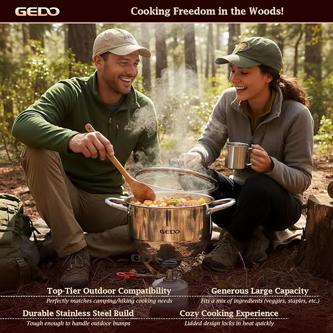 GEDO Stainless Steel Stock Pot - Image 9