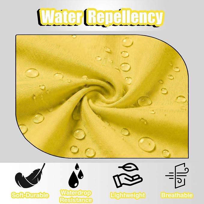 TOSHE Kitchen Apron Waterdrop Resistant Cotton Apron - Image 4