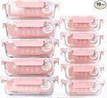 C CREST Glass Meal Prep Containers, Food Storage Containers by CCREST