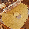 Embossed Wooden Rolling Pin, Embossing Rolling Pin by RDGDFONG