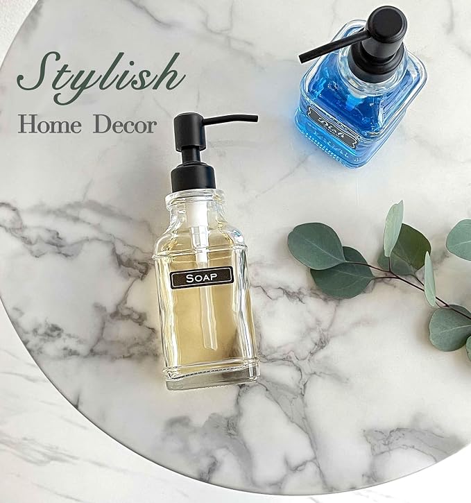JASAI 2Pack Glass Soap Dispenser - Image 7