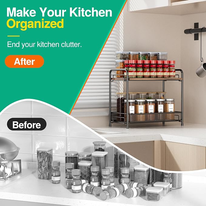 Spice Rack Organizer for Countertop - Image 4