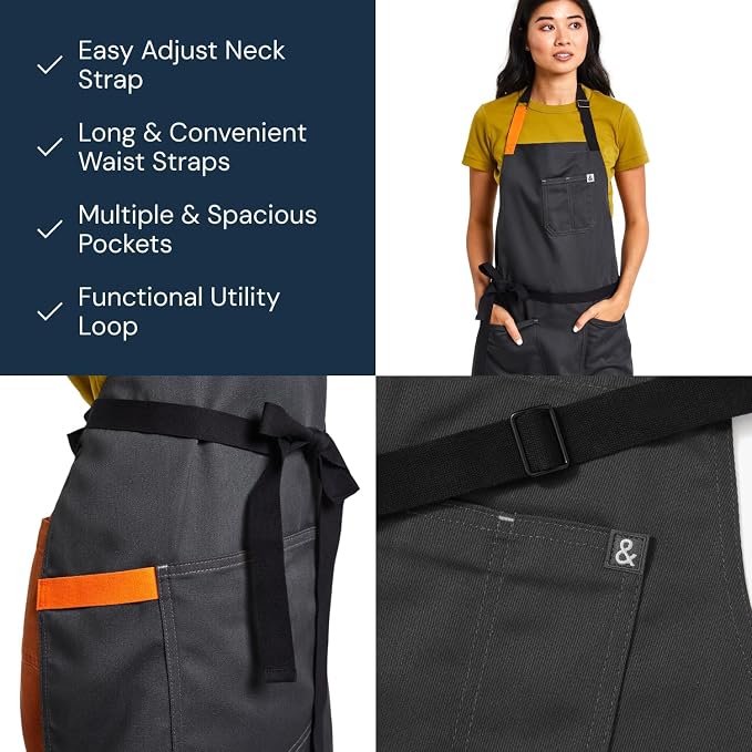 hedley & bennett Essential Apron - Image 4