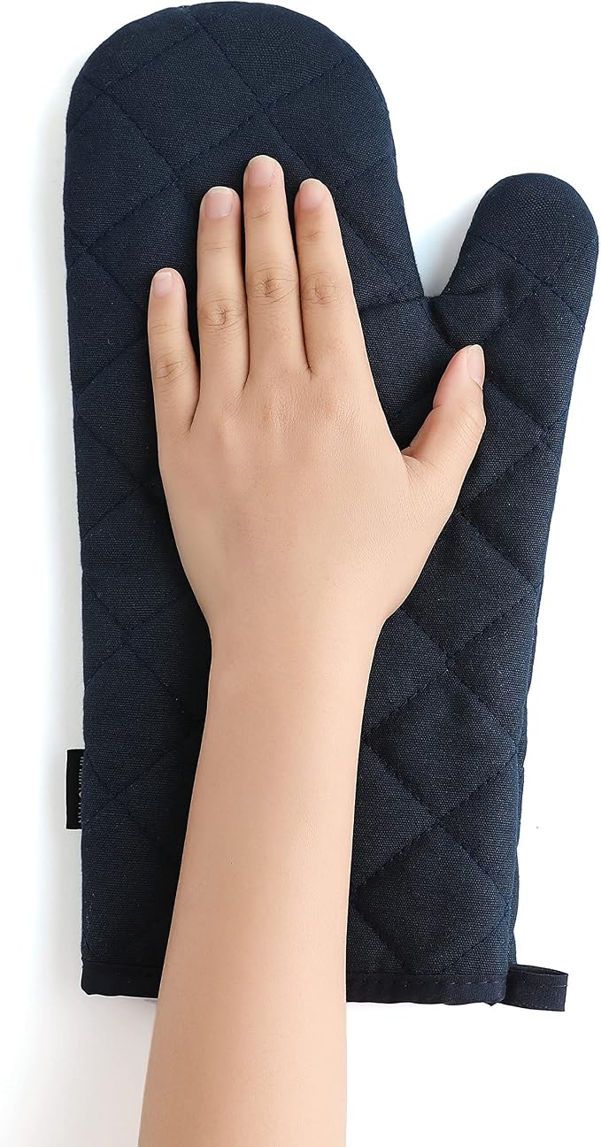 Oven Mitts and Pot Holders 4 pcs Set, High Heat Resistant 500 Degree Extra - Image 5