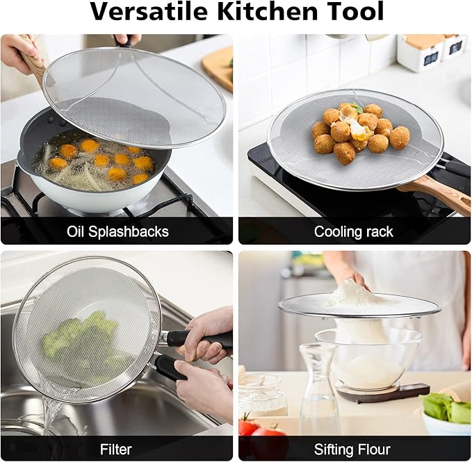 Splatter Screen for Frying Pan - Image 7