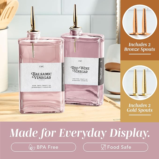COOK WITH COLOR Olive Oil Dispenser Bottle - Image 4